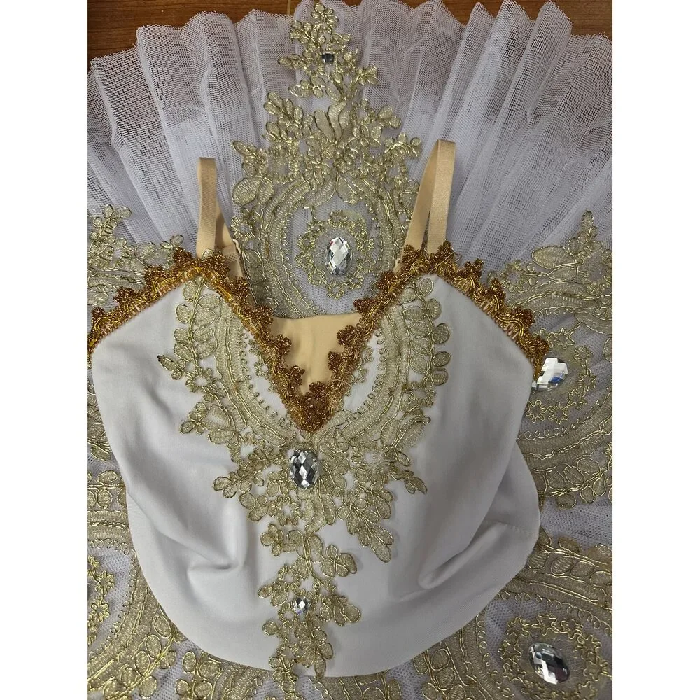 Pre-Owned Dance Costume Intermediate Child Amazon White Ballet Pointe Swan Lake